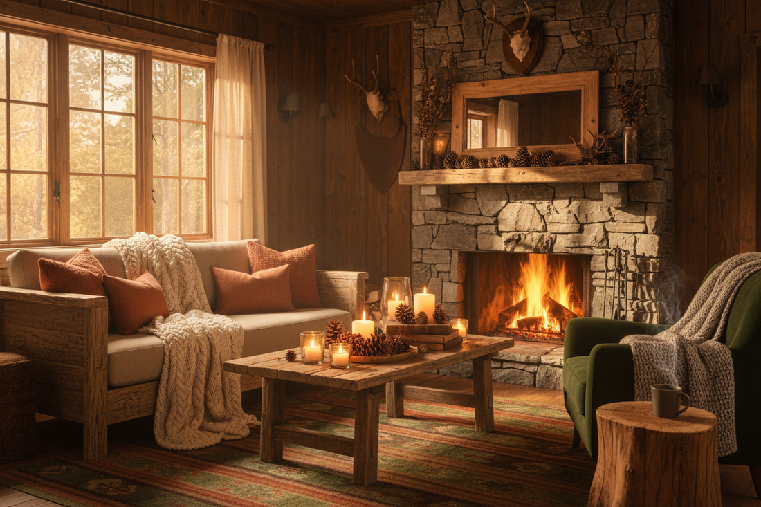 How to Create a Cozy Cabin Vibe Anywhere