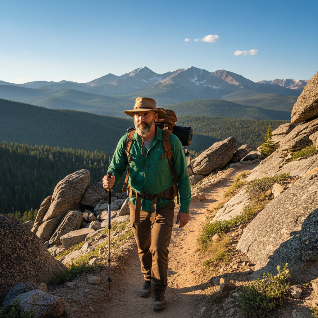 Gear Up: Men's Trail Apparel & Accessories for Summer in the Rockies