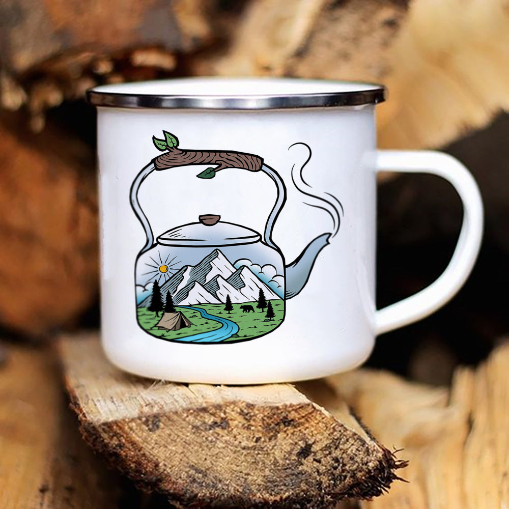 Campfire Ceramic Mug