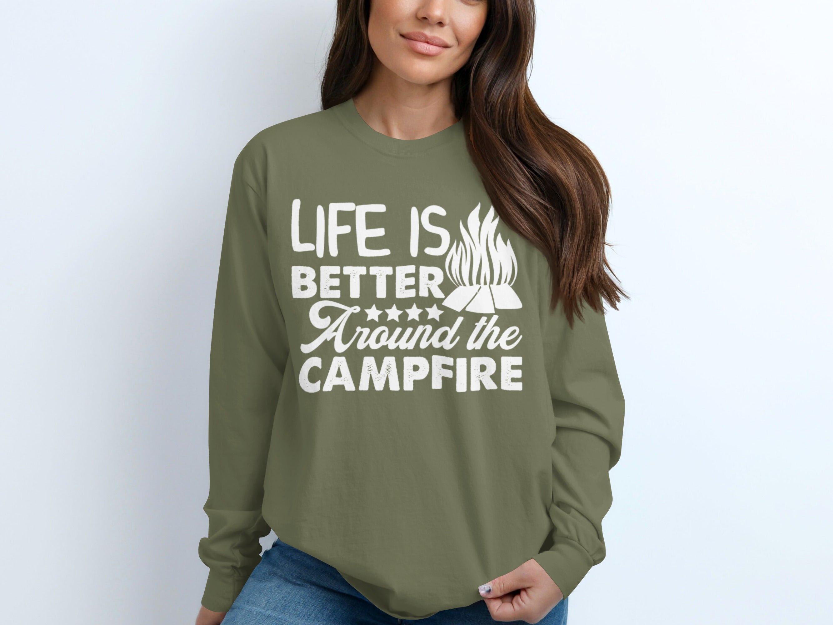 Campfire Long-Sleeve Tee