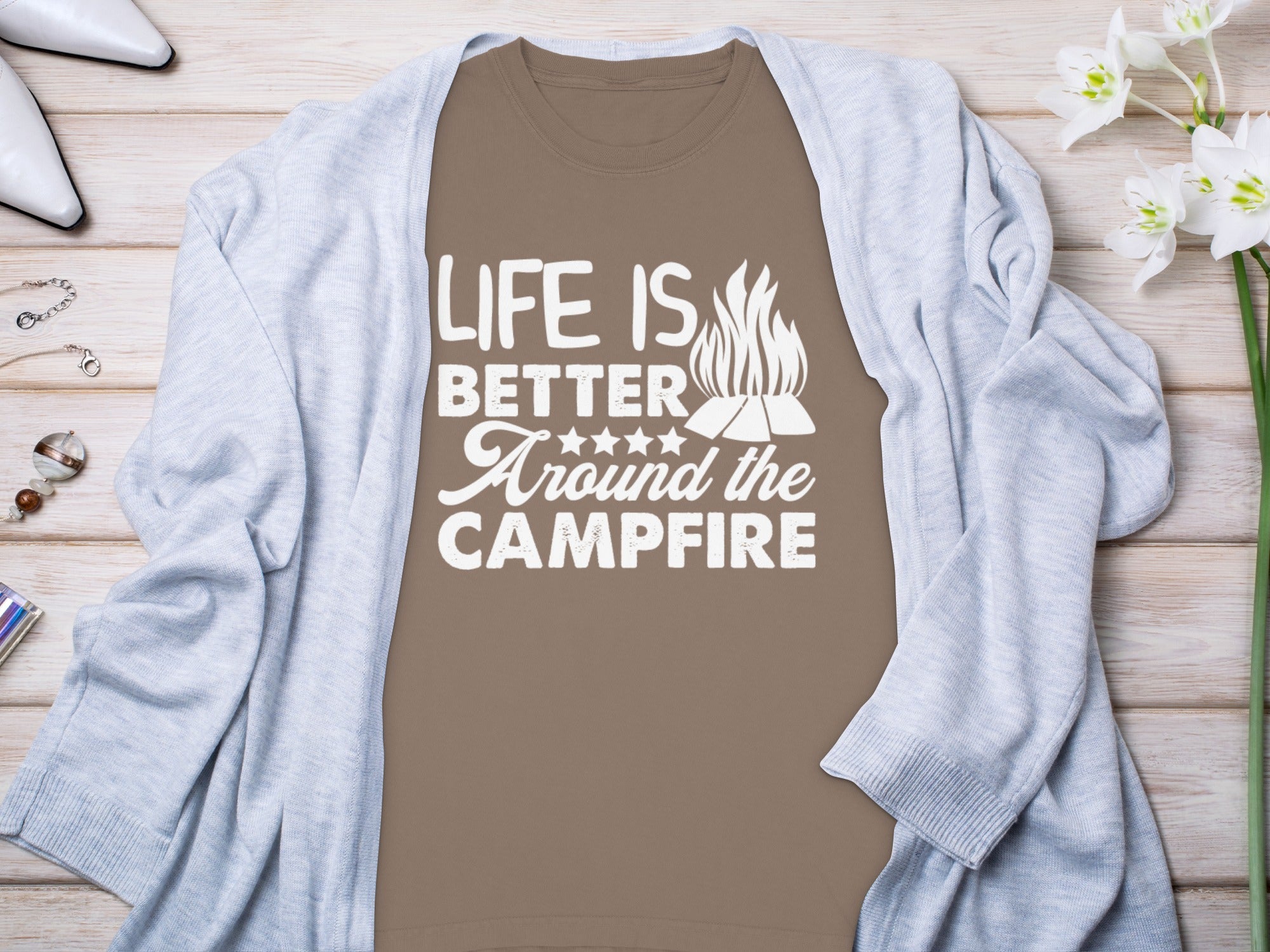 Campfire Long-Sleeve Tee