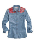 Women's Aztec Yoke Western Shirt