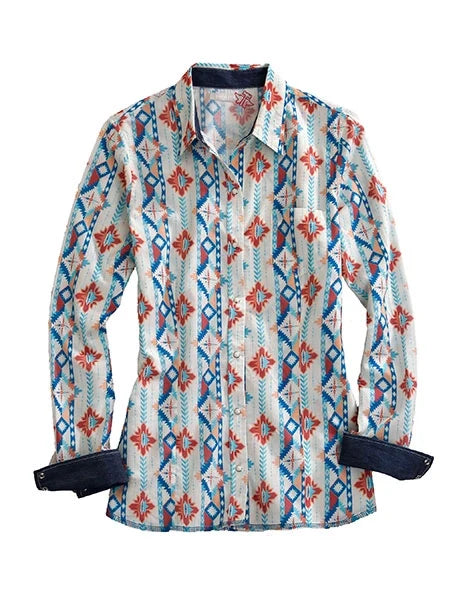 Women's Tin Haul Southwest Aztec Shirt