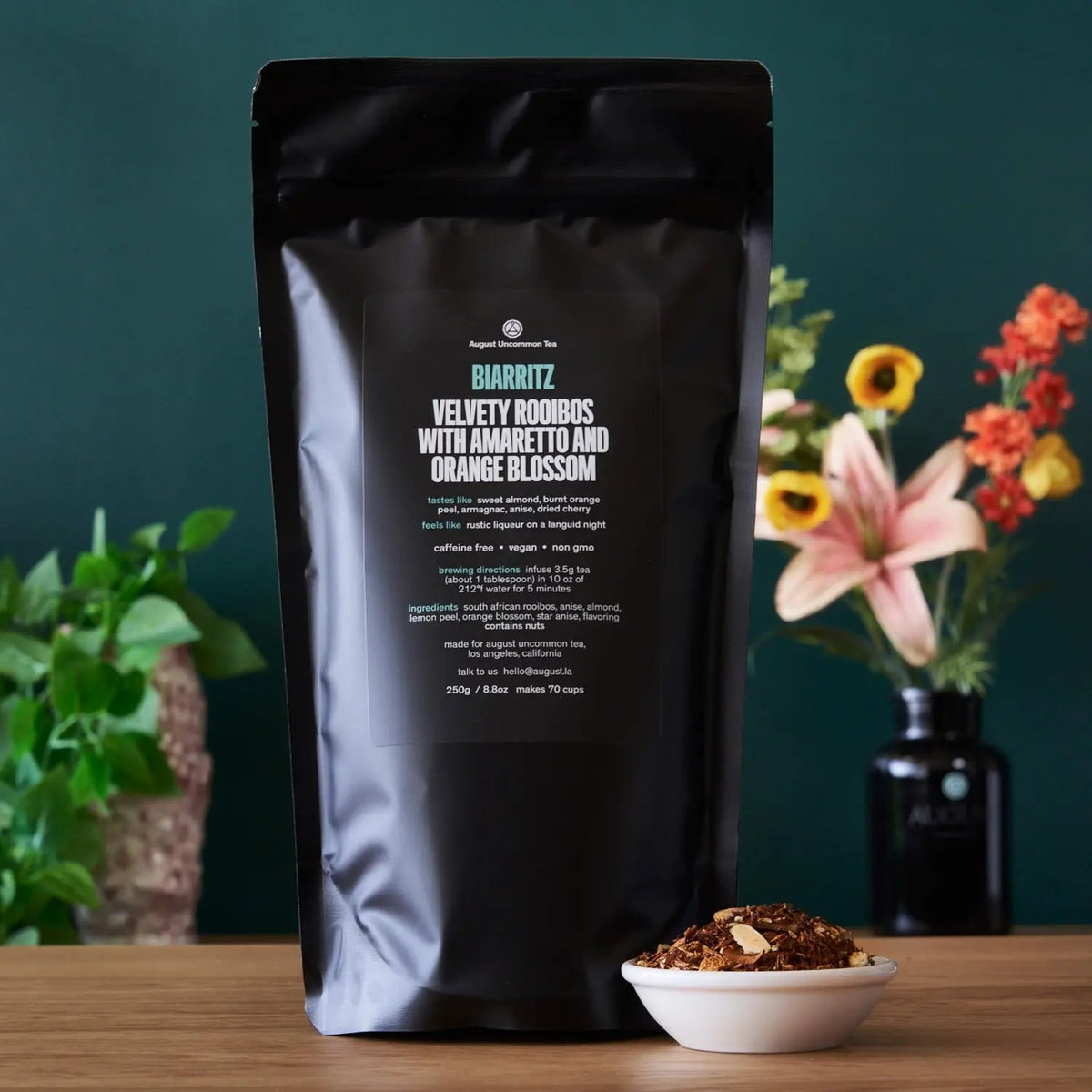 Biarritz Orange Amaretto Rooibos Tea | Caffeine Free