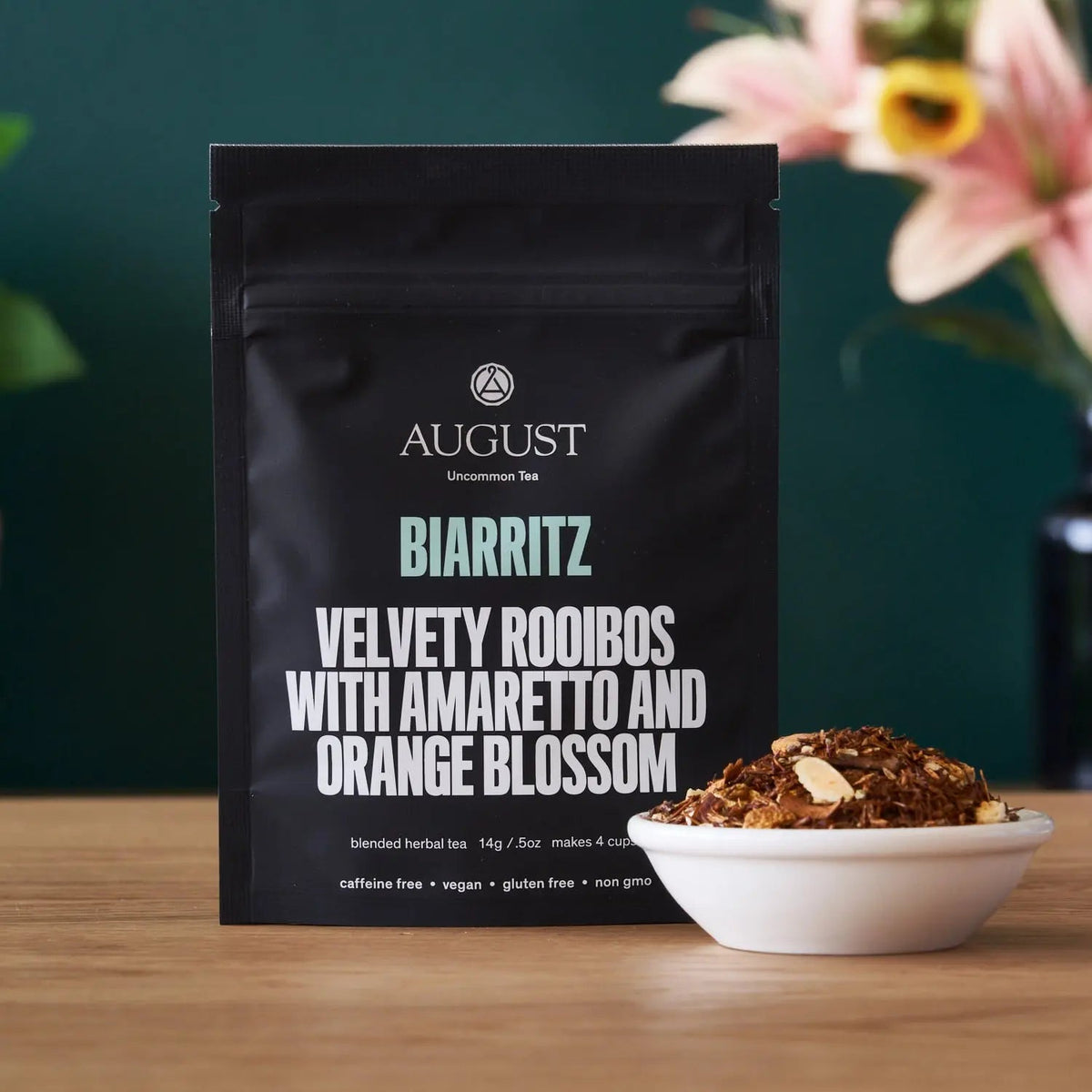 Biarritz Orange Amaretto Rooibos Tea | Caffeine Free