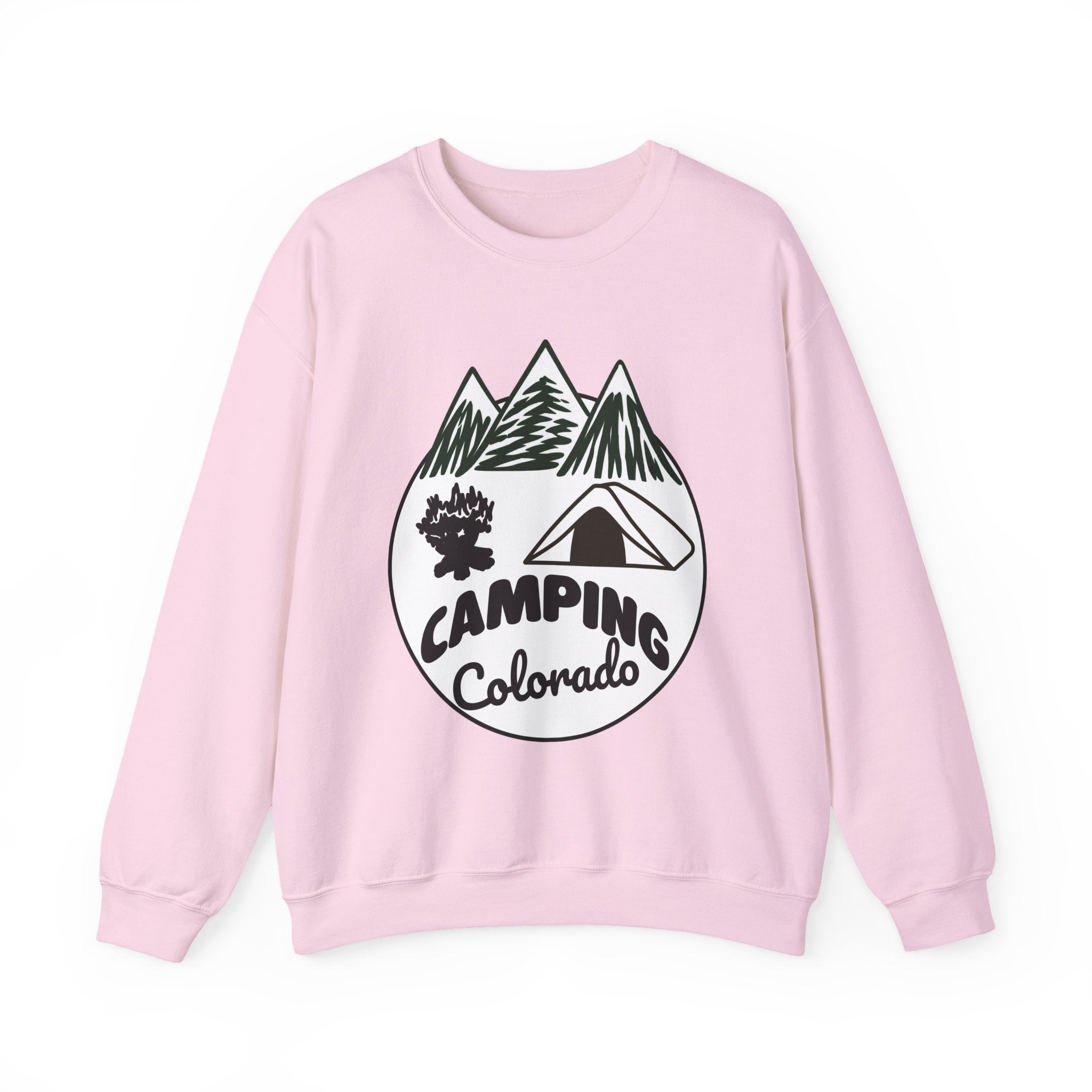 Camping Colorado Crewneck Sweatshirt