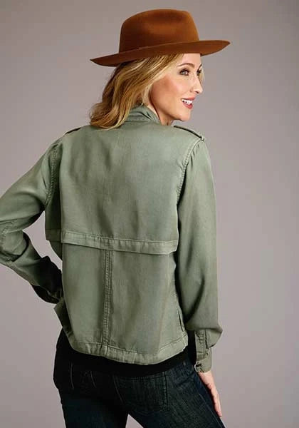 Women's Stetson Velvet Bomber Jacket