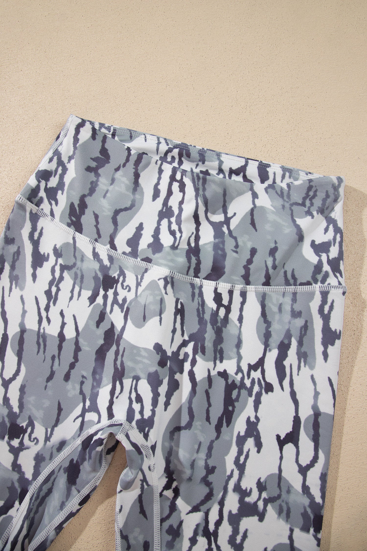 Camo Print High Waist Leggings