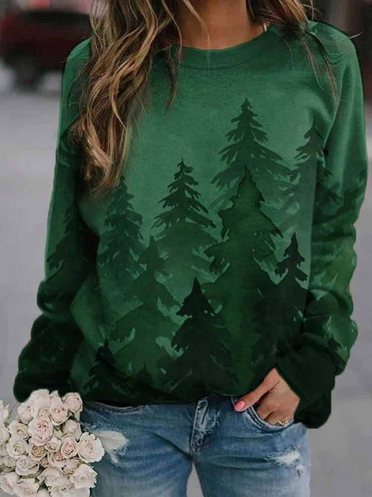 Women's Alpine Print Hoodie