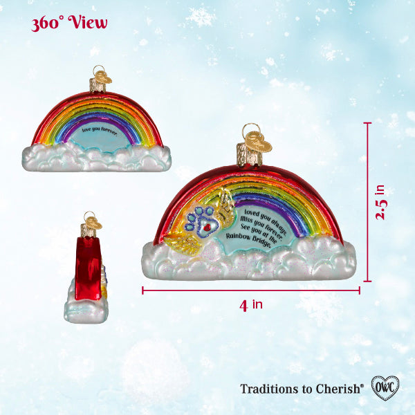 Pawprints on My Heart Pet Christmas Ornament