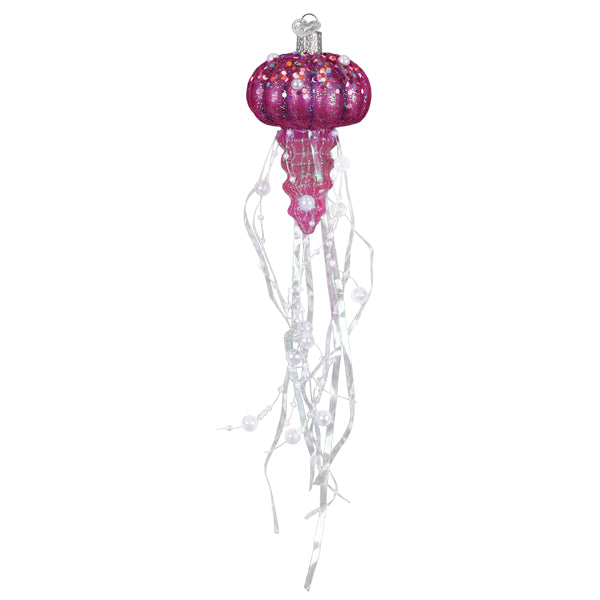 Shimmering Jellyfish Christmas Ornament