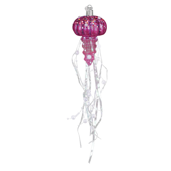 Shimmering Jellyfish Christmas Ornament