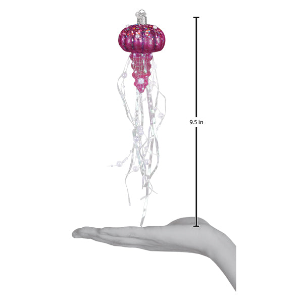 Shimmering Jellyfish Christmas Ornament