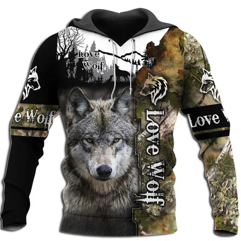 Mountain Wolf Hoodie