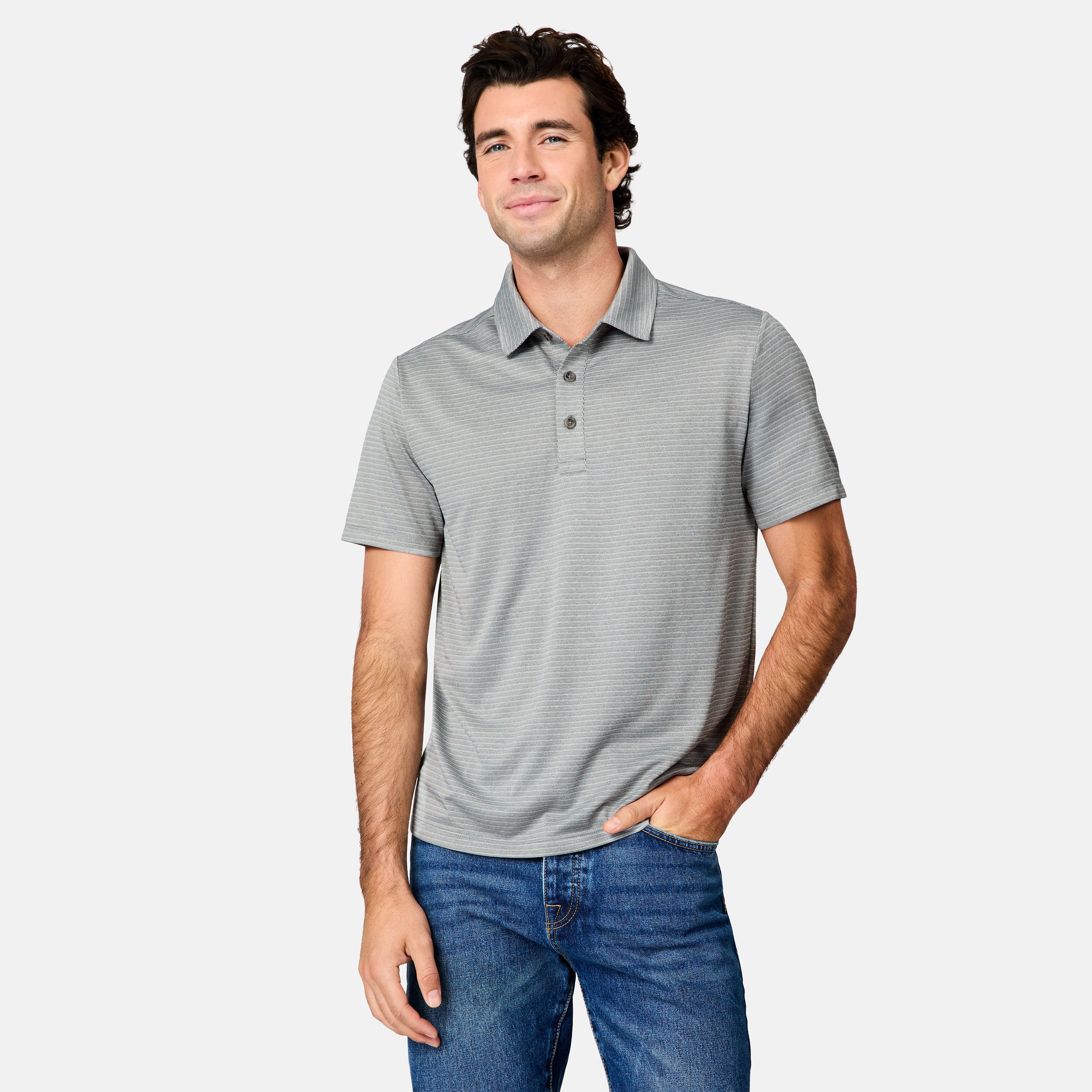 Tech Jacquard Polo Shirt