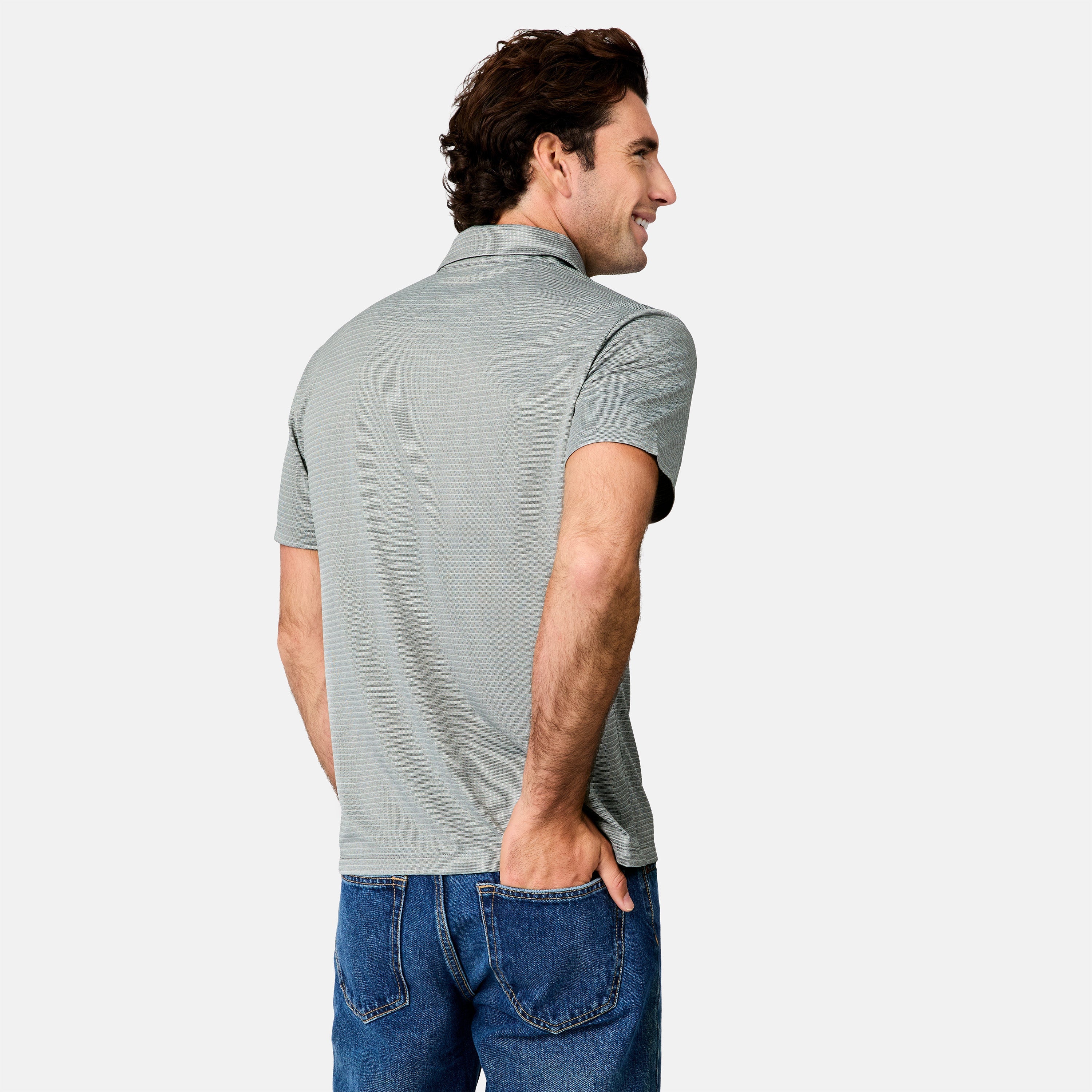 Tech Jacquard Polo Shirt