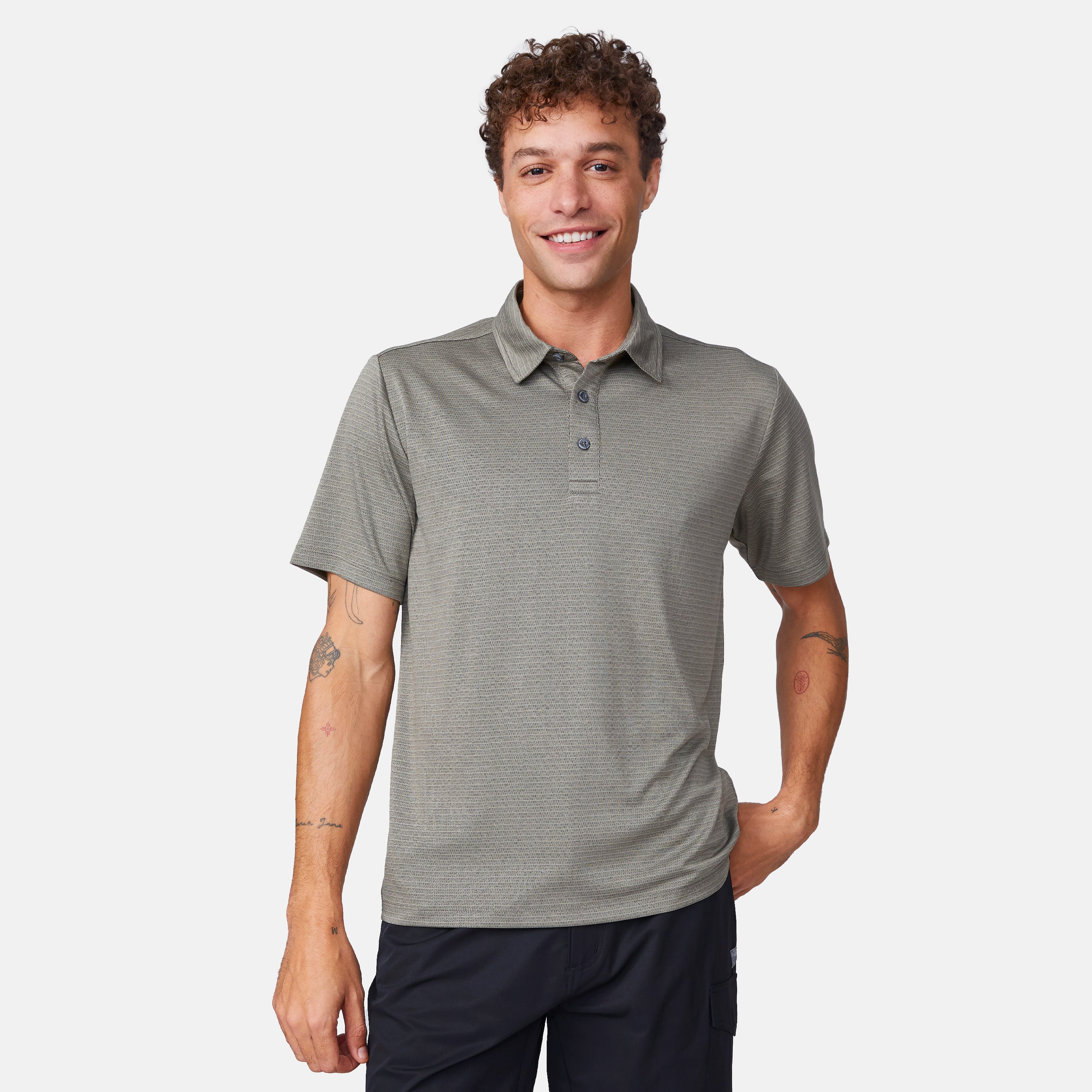 Tech Jacquard Polo Shirt