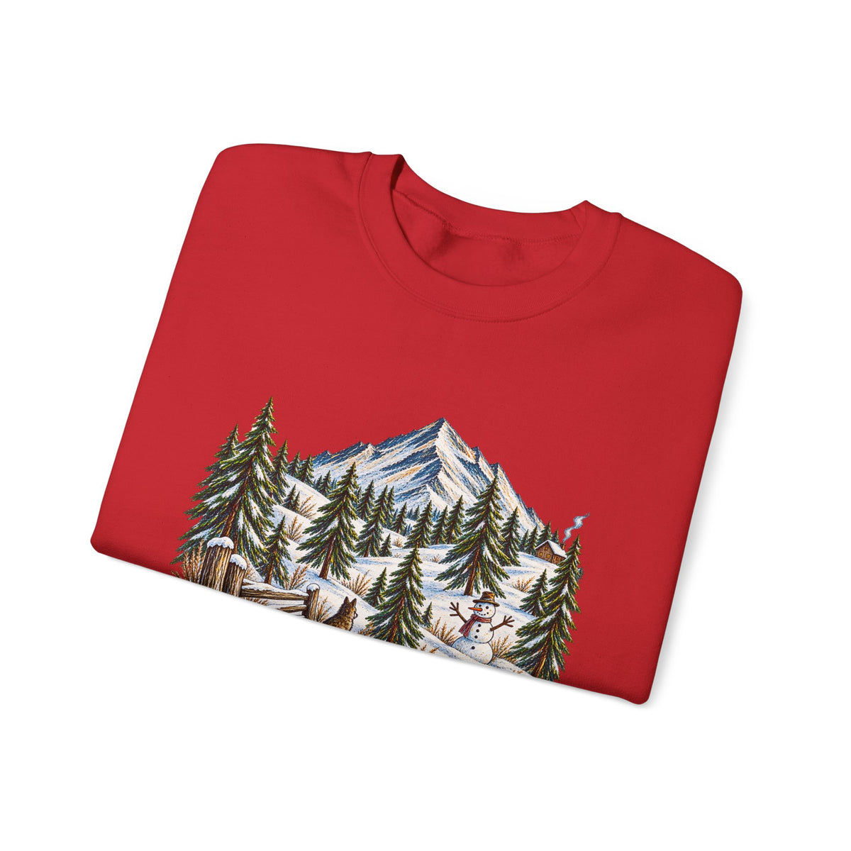 Adventure Is Calling Mountain Crewneck Sweatshirt