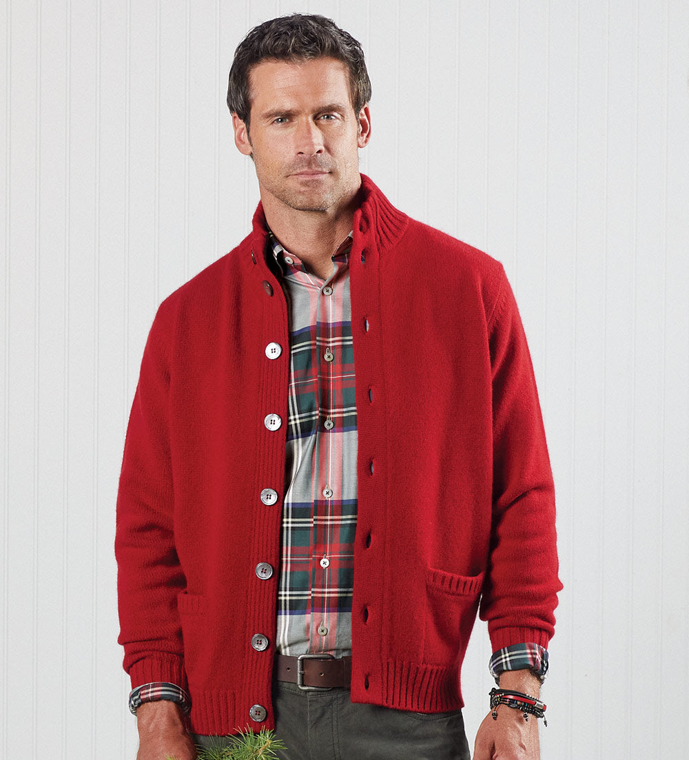 Lanford Lambswool Cardigan