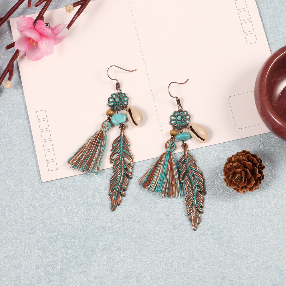 Vintage Sioux Earrings