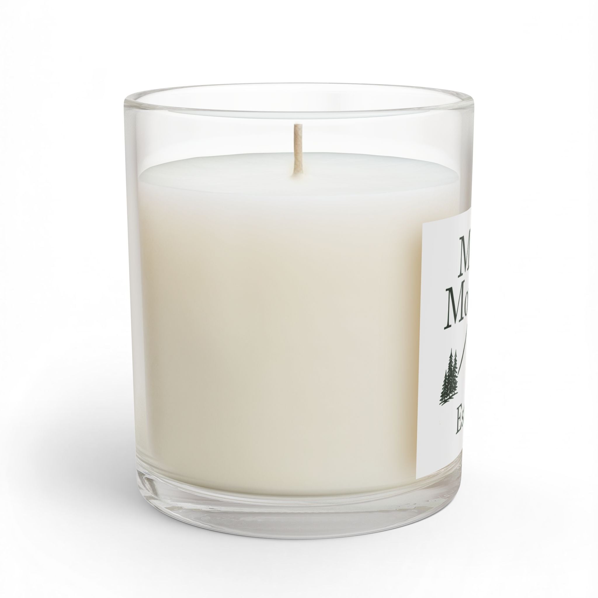 Personalized Mountain Candle