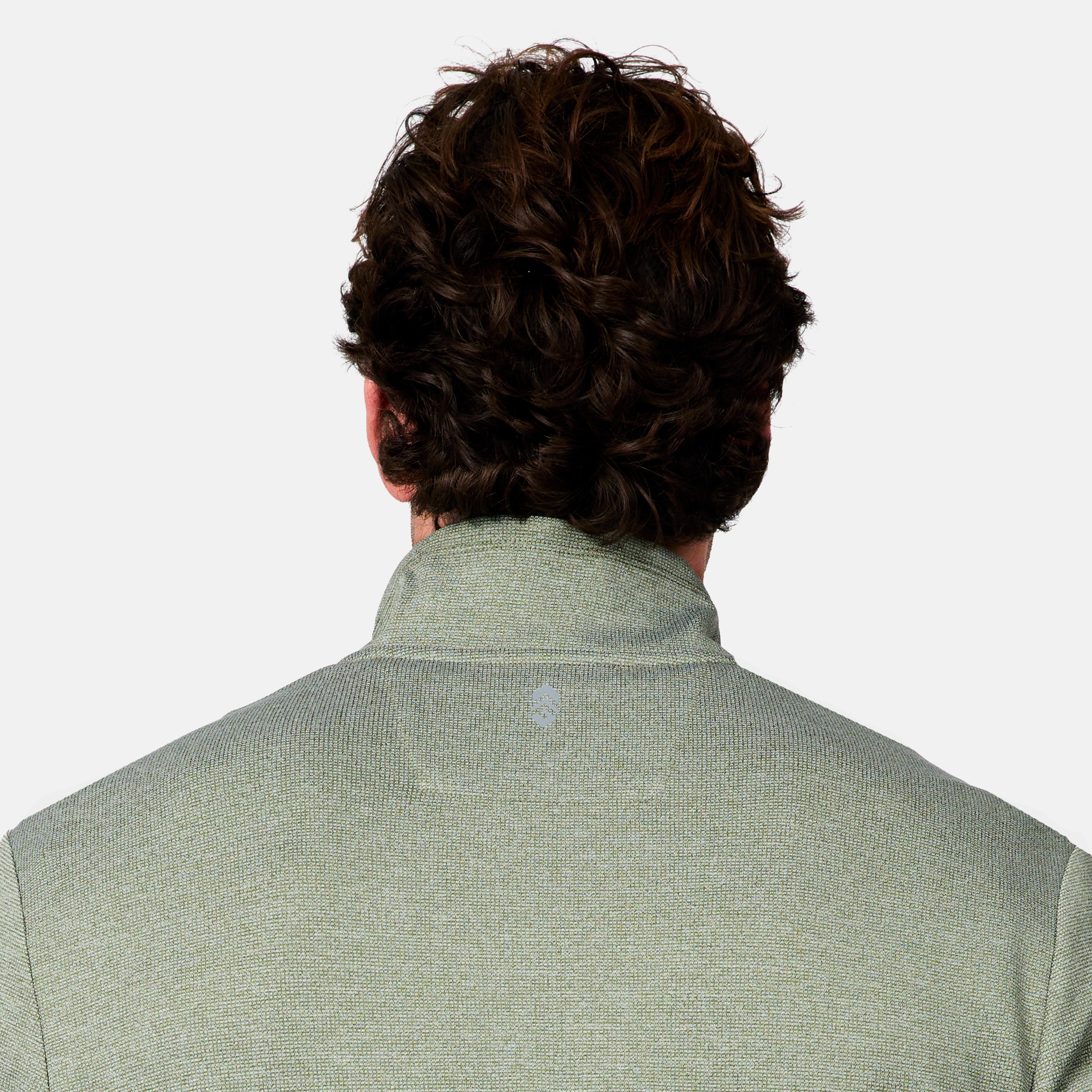 Men's Tech Double Face Quarter Zip Shirt