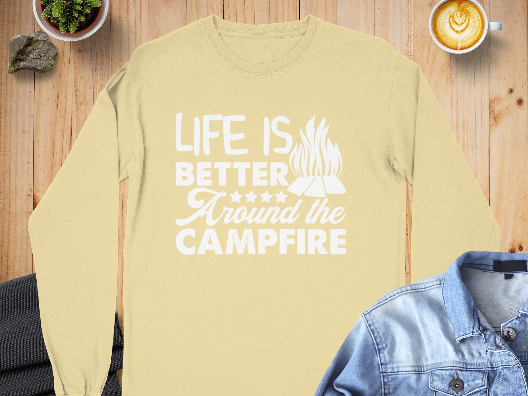 Campfire Long-Sleeve Tee