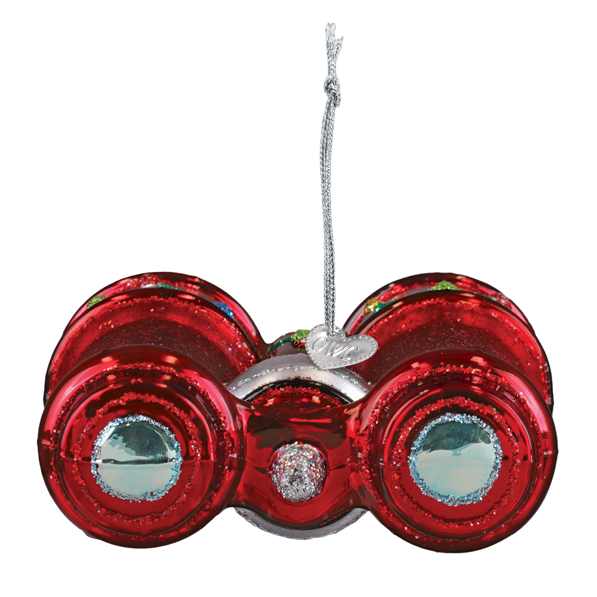 Bird Binoculars Christmas Ornament
