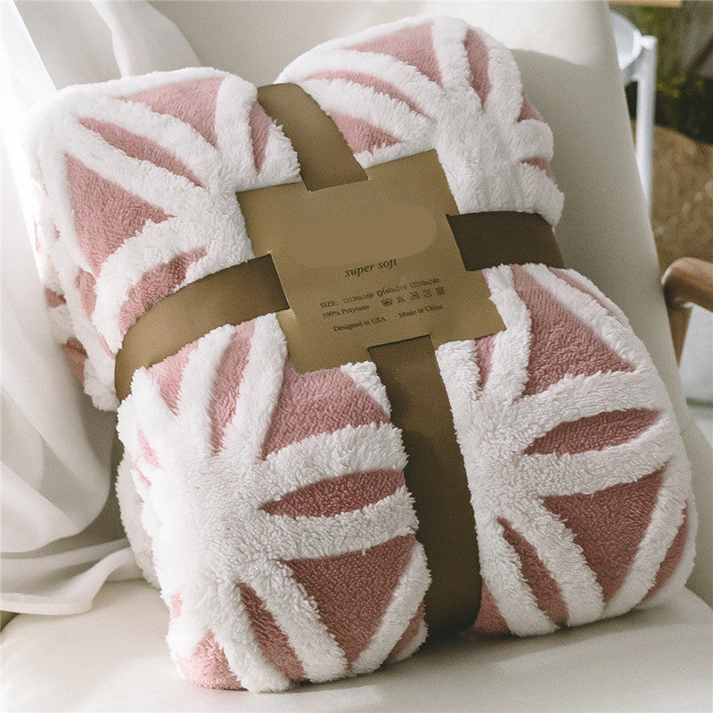Velvet Jacquard Cozy Blanket