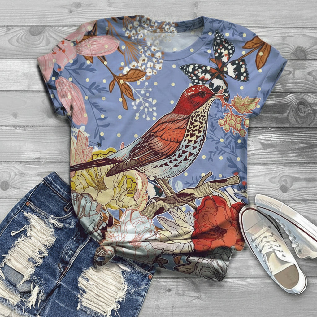 Mountain Spring Bird Tee