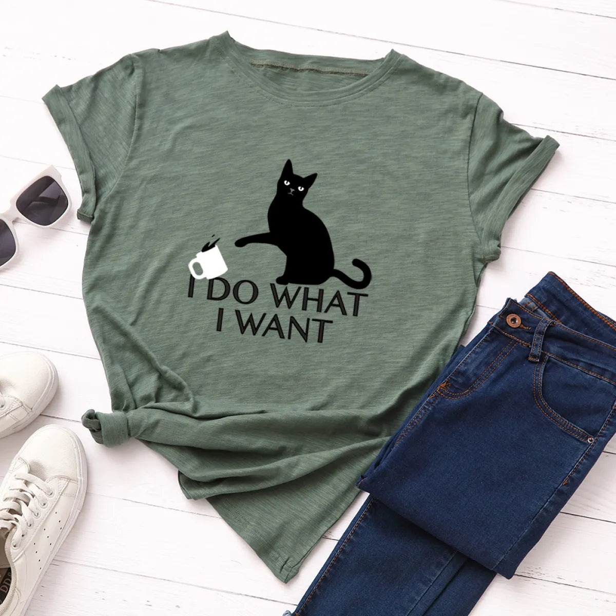 Mountain Mischief Cat Tee