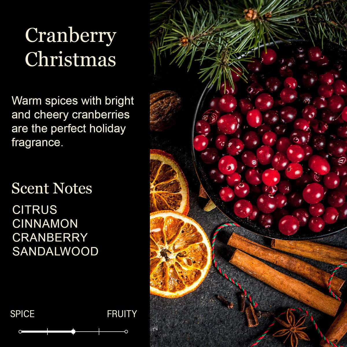 Funny Christmas Candles - Merry Christmas Cranberry Soy Jar
