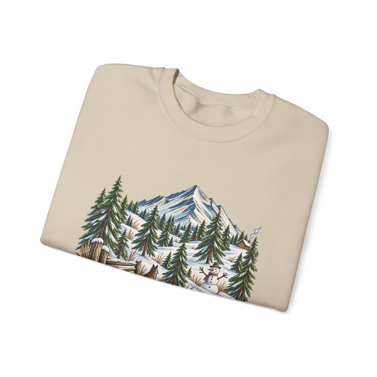 Adventure Is Calling Mountain Crewneck Sweatshirt