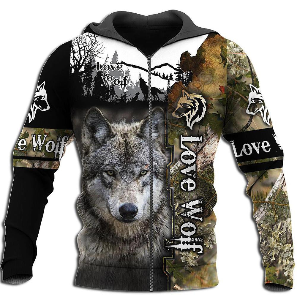 Mountain Wolf Hoodie