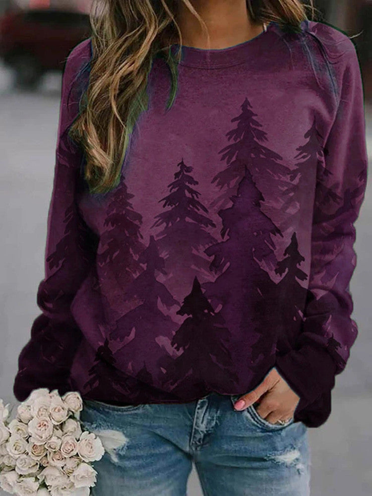 Women's Alpine Print Hoodie
