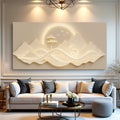 Modern Mountain Landscape Canvas Wall Art