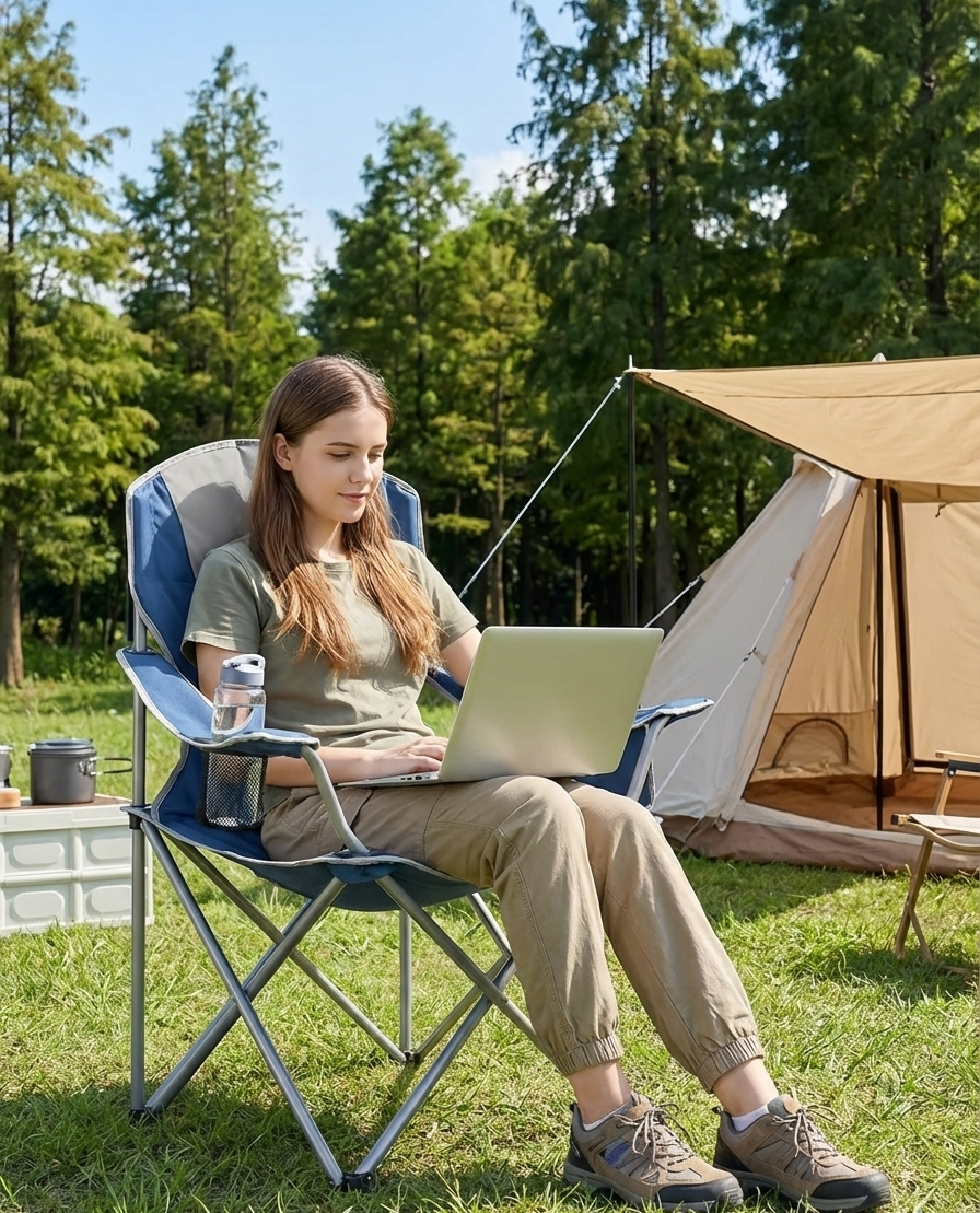 Heavy Duty Folding Camping Chair