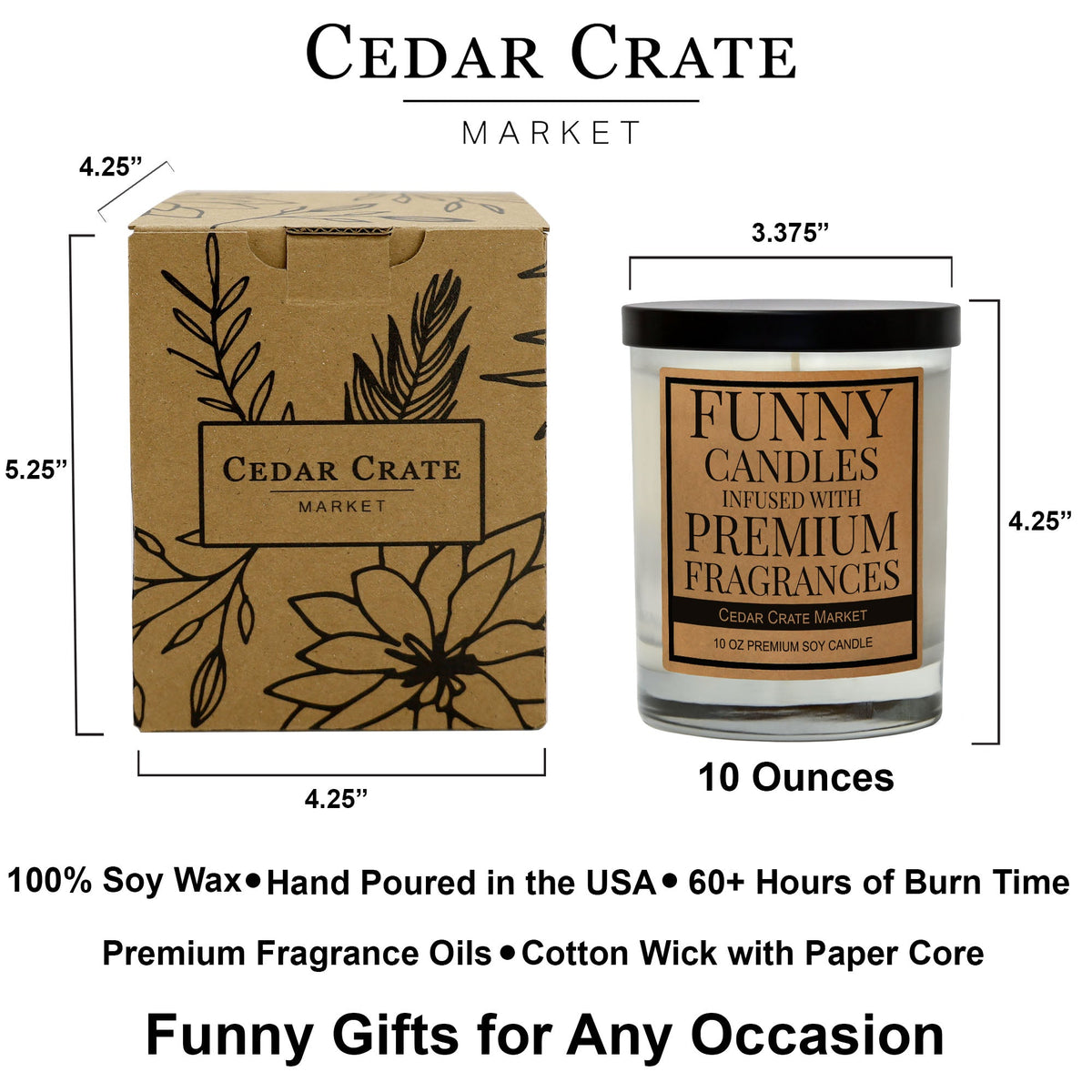 Autumn Leaves & Pumpkins Please Candle