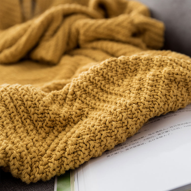 Nordic Cotton Tassel Blanket
