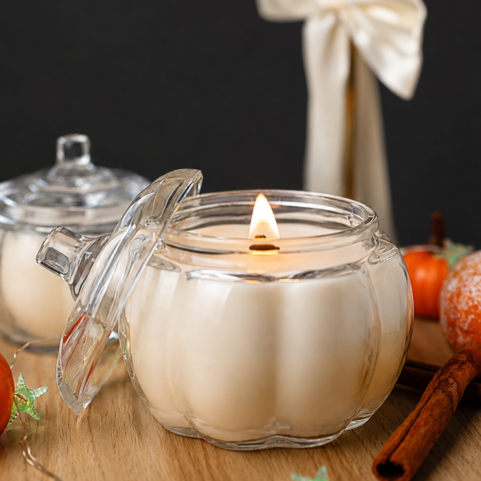 Harvest Glow Pumpkin Candle