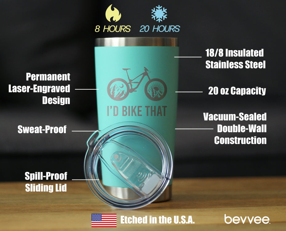 I'd Bike That Tumbler
