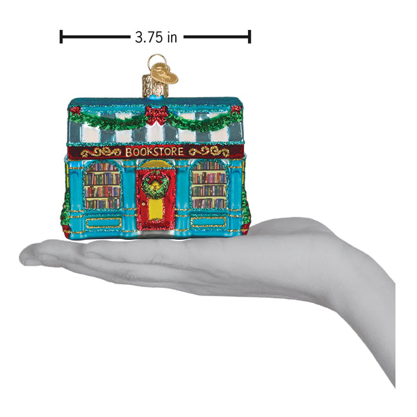 Bookstore Christmas Ornament