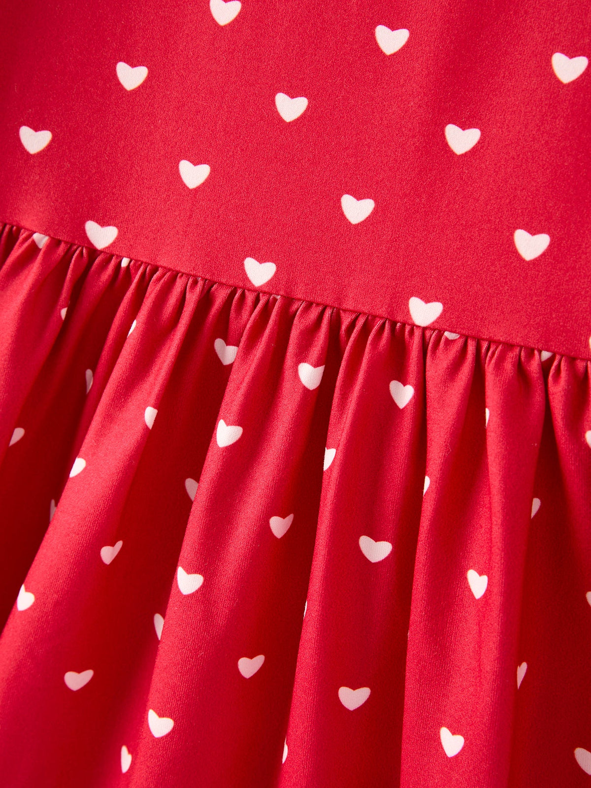 Girls Christmas Heifer & Red Heart Dress Set | 2 Dresses
