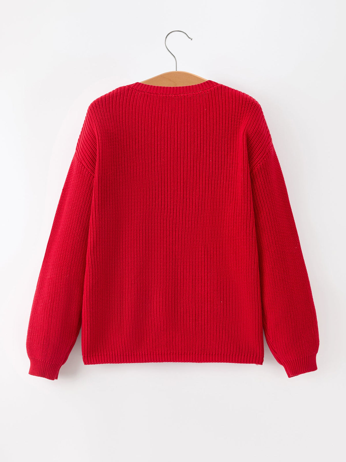 Mom & Me Red Merry Christmas Pullover Sweaters | Kids & Adults