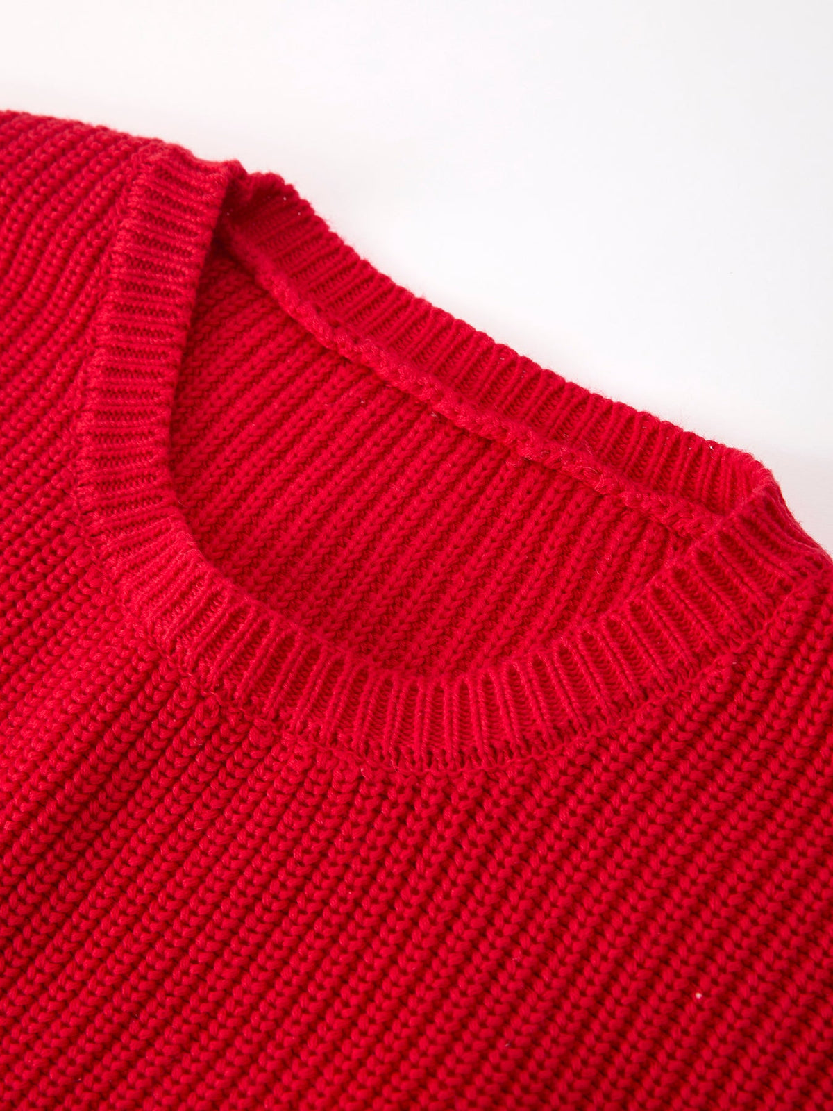 Mom & Me Red Merry Christmas Pullover Sweaters | Kids & Adults