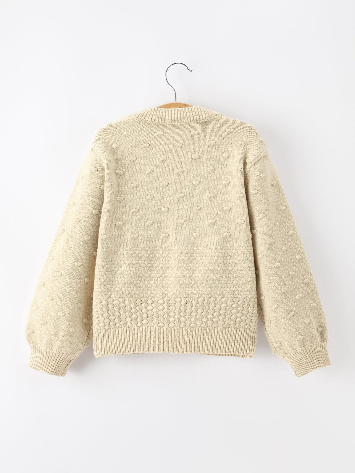 Kids Christmas Tree Knit Cardigan | Button-Front Holiday Sweater
