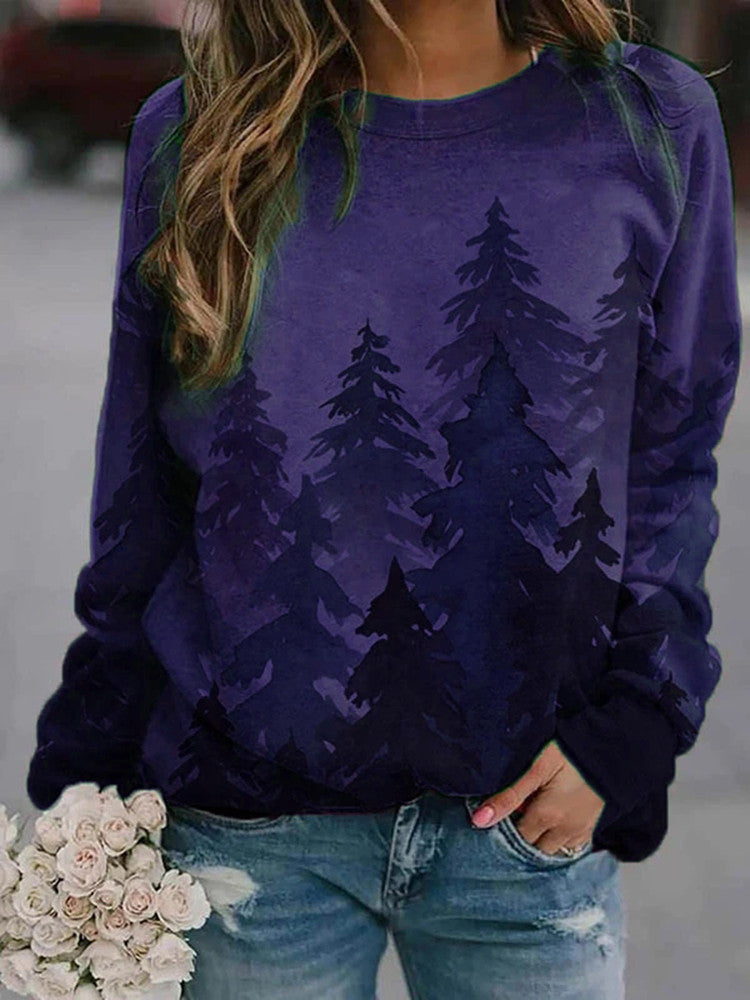 Women's Alpine Print Hoodie