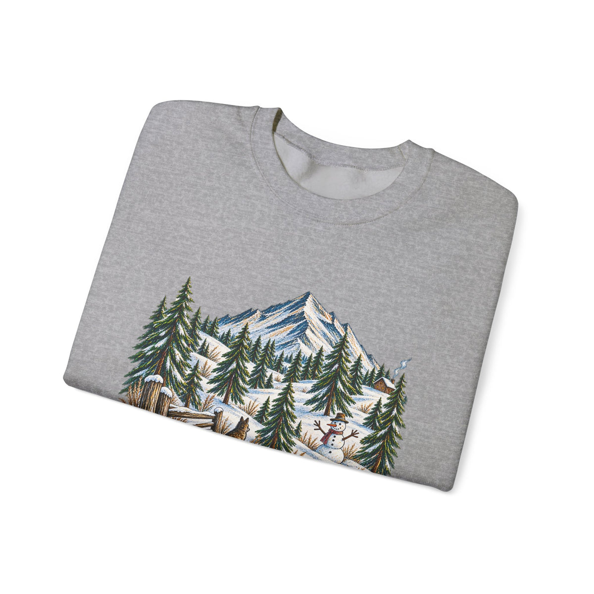 Adventure Is Calling Mountain Crewneck Sweatshirt