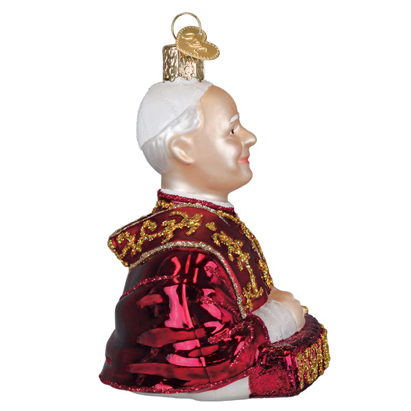 Pope Leo XIV Christmas Ornament
