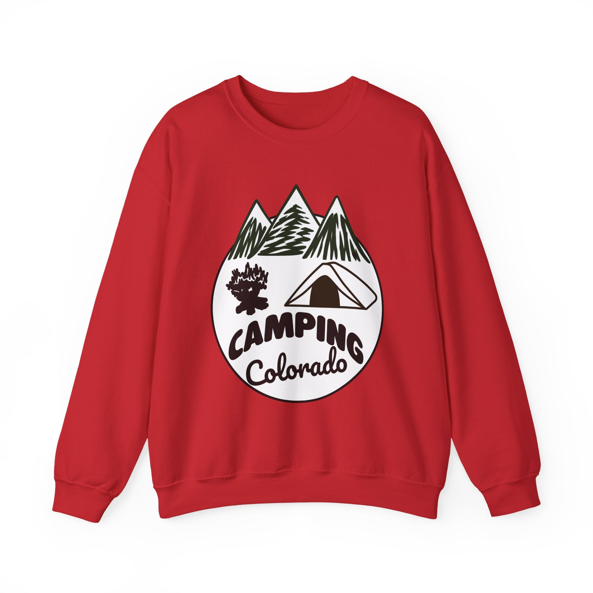 Camping Colorado Crewneck Sweatshirt